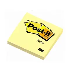STICKY NOTES 3" x 3" YELLOW POST IT