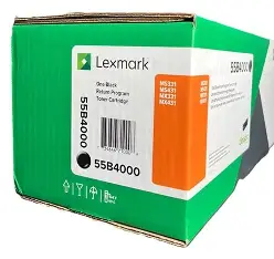 TONER 55B4000 BLACK 3K PAGES LEXMARK