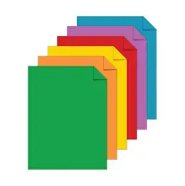 CARDSTOCK 8.5x11 65LB ASSORTEDCOLORS ASTROBRIGHT