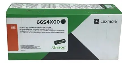 TONER 66S4X00 BLACK 31K PAGES MS/X63 LEXMARK