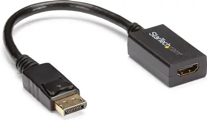 ADAPTER DISPLAYPORT MALE TOHDMI FEMALE VIDEO ADAPTERSTARTECH