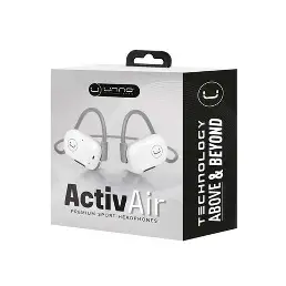 HEADPHONES ACTIVAIR PREMIUM SPORT - WHITE UNNO TEKNO