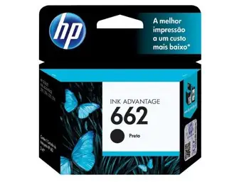 INK 662 BLACK 120 PAGES HP