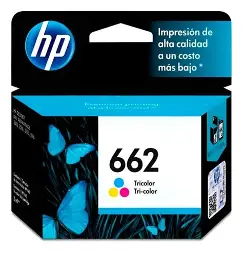 INK 662 TRI COLOR 100 PAGES HP