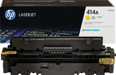 [3658 / 1PW2022A] TONER 414A YELLOW 2.1K PAGES HP