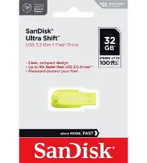 [61027] FLASHDRIVE 32GB USB 3.2 YELLOW SANDISK