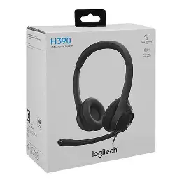 [5561] HEADSET LOGITECH USB HEADSETH390 - HEADSET