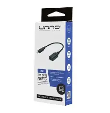 [73001] ADAPTER TYPE C MALE TO USB A FEMALE OTG UNNO TEKNO