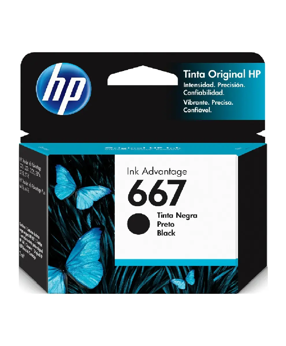 [3367] INK 667 120 PGS BLACK HP