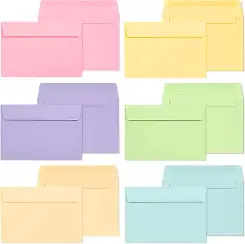 [5513] INVITATION ENVELOPE 4x6 PASTEL ASSORTED COLORS