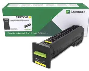 [672] Lexmark Toner CX82X/CX860 YELLOW CRTG EXTRA RETURN