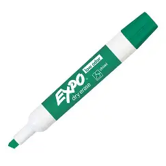 [6882] MARKER DRY ERASE CHISEL TIPGREEN EXPO
