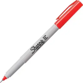 [63034] MARKER ULTRA FINE RED 12 COUNT37002 SHARPIE