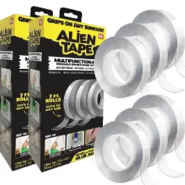 [88000] ALIEN DOUBLE SIDED STICKY CLEAR TAPE