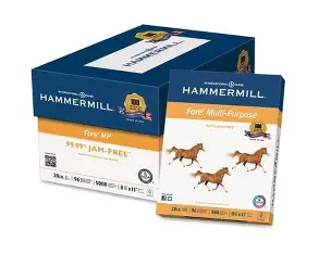 [52016] PAPER 8.5" X 11" (LETTER) 20LB 97% HAMMERMILL (CASE!)