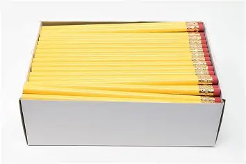 [73107] PENCILS YELLOW 144CT WOOD PENCIL GUY